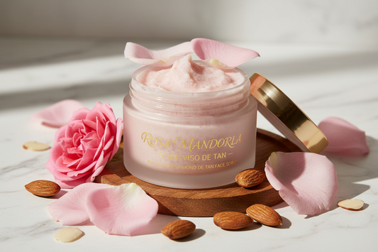 Italian Rose Almond De Tan Face Scrub